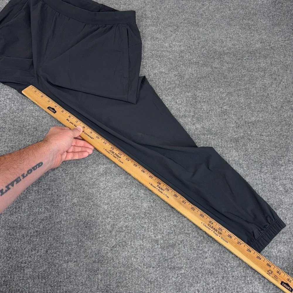 Lululemon Surge Hybrid Jogger Mens Large Gray Running Reflective Stretch Active